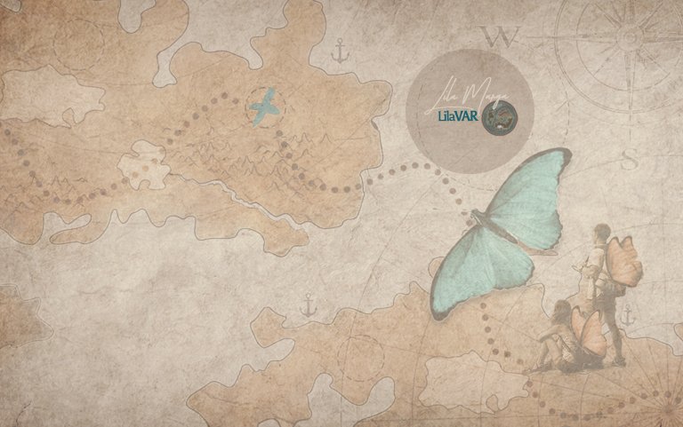 Mappa di LilaVAR e delle Terre della Coscienza di Sé